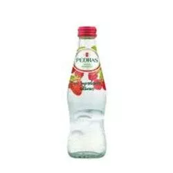 Water Das Pedras (Sparkling water flavored with Red Fruits.)